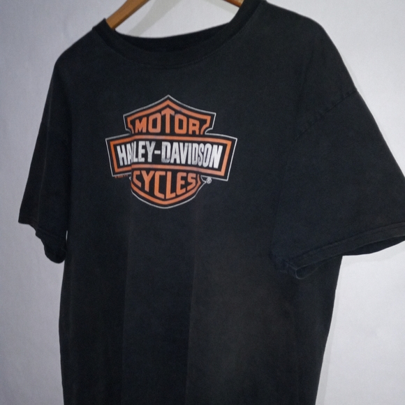 Harley Davidson Motorcycle t-shirt 2006 "Eagles Nest" Lathrop Ca. Mens shirt xl - Picture 2 of 8